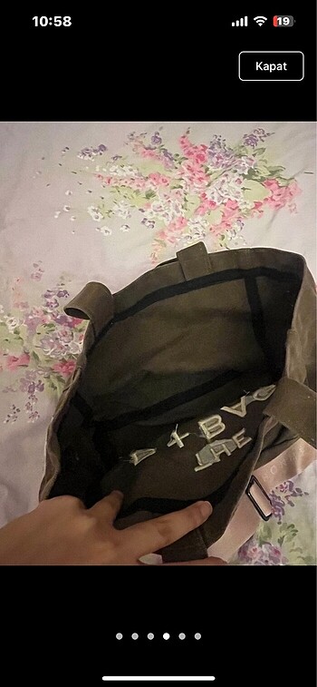Beden kahverengi Renk The bag çanta