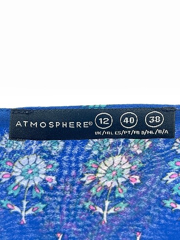 40 Beden mavi Renk Atmosphere Bluz %70 İndirimli.