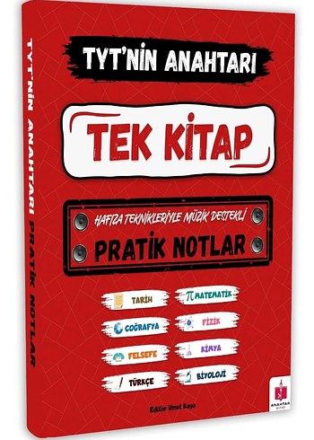 TYT'nin Anahtarı Tek Kitap - Pratik Notlar