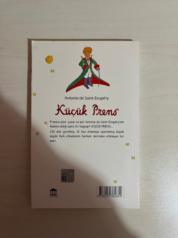 Küçük Prens - Antonie de Saint-Exupéry - Görsel 2