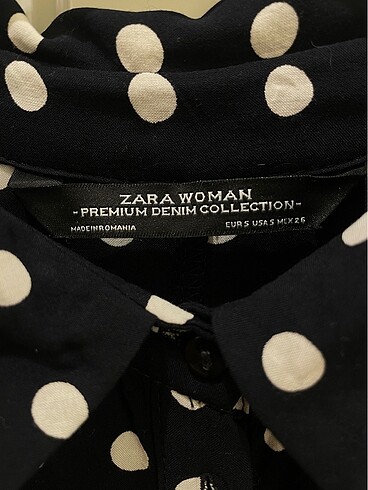 Zara Zara gömlek elbise