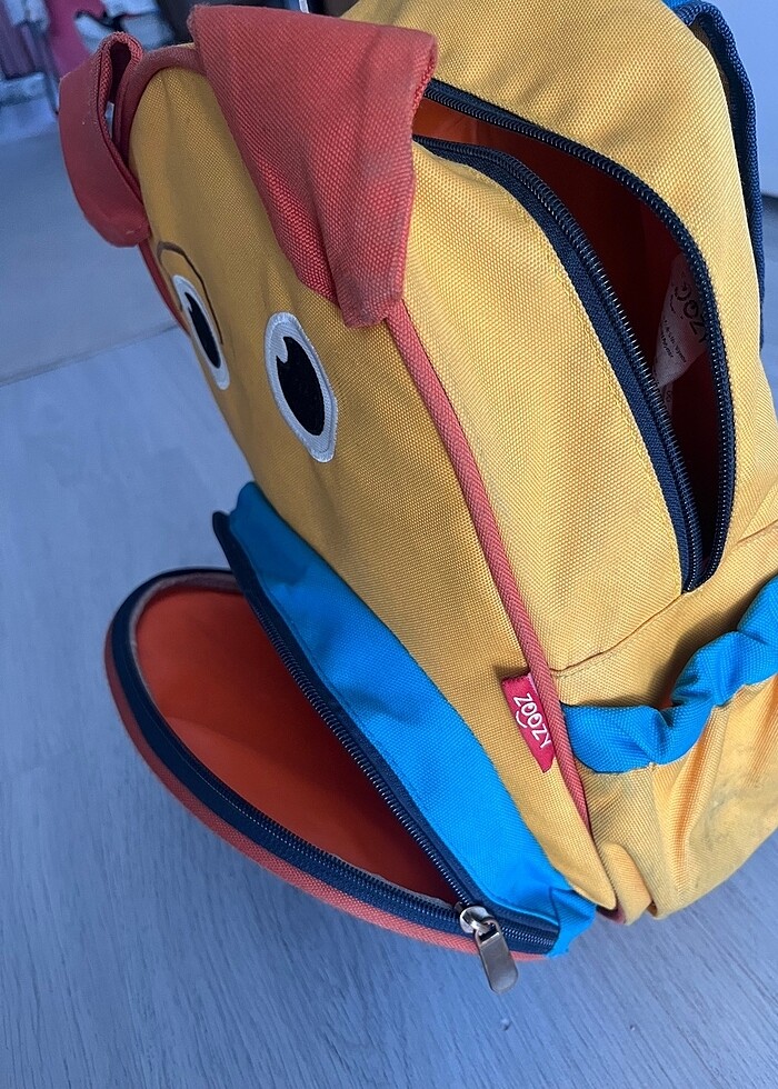 Zoozy köpek çekçekli anaokul çantası - Görsel 3