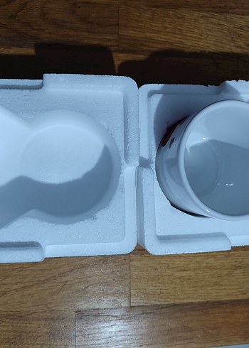 Colorina 4'lü Altın Sosluk Kase Seti ve Kupa - Görsel 5