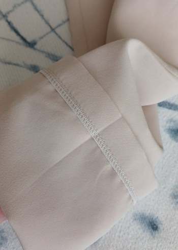 Diğer Bej Midi Kumaş Kadın Pantolon