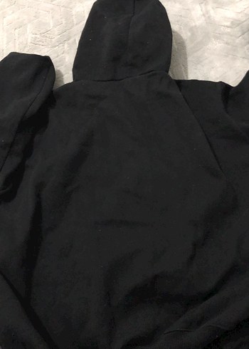 Metallica Baskılı Siyah Kapüşonlu Sweatshirt - Görsel 3