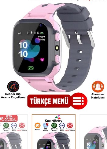 kiz cocuk pembe akilli saat - Görsel 7