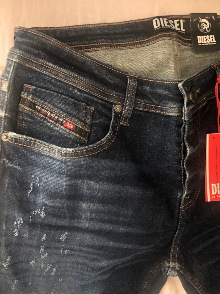 Orijinal Diesel Erkek Denim Jean - Görsel 2