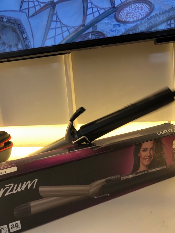 Arzum lisa 25mm saç maşası - Görsel 4