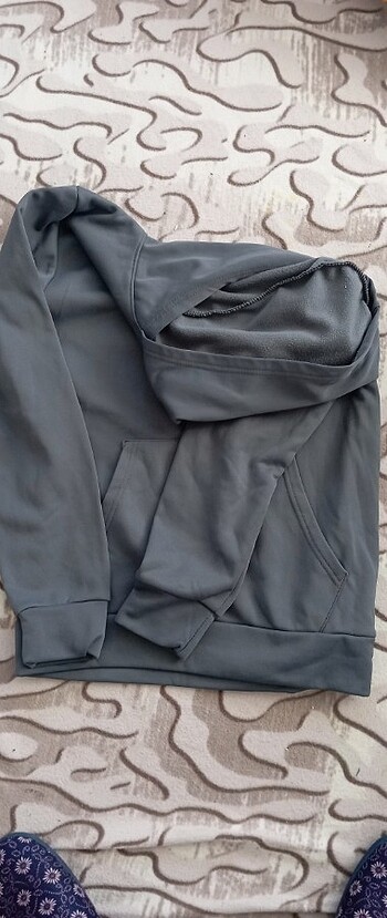M beden erkek kapşonlu swit cepli - Görsel 2