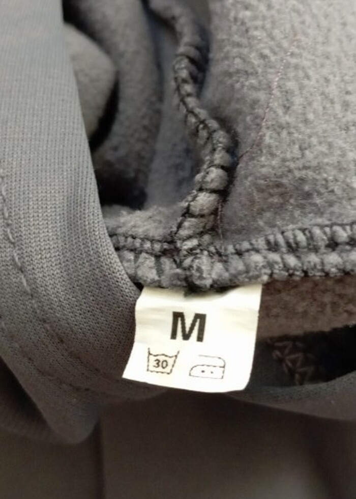 M beden erkek kapşonlu swit cepli - Görsel 3