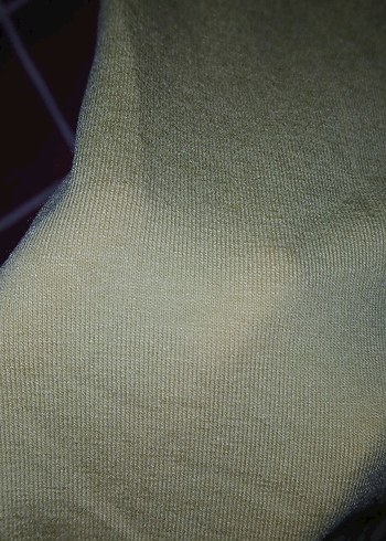 sarı straples bluz - Görsel 2