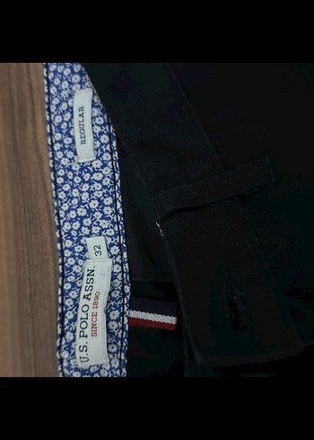 U.S. Polo Assn. Regular Fit Siyah Erkek Pantolon