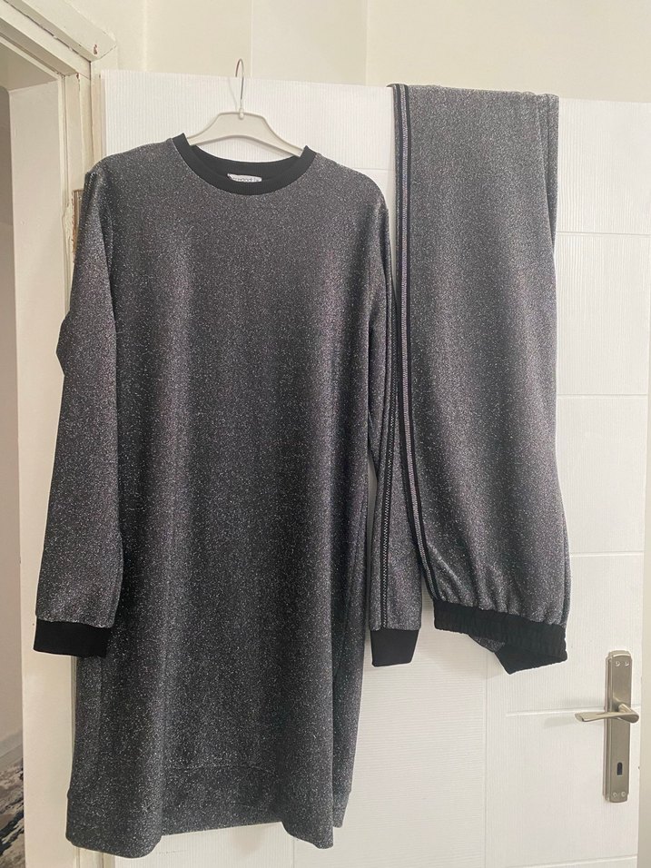 Siyah  Uzun Kollu  Kadın takım - Görsel 4