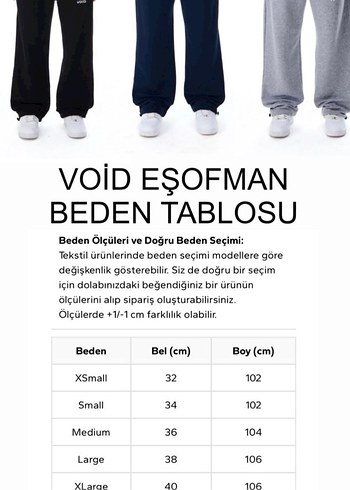 Void Baggy Eşofman Altı - Görsel 7
