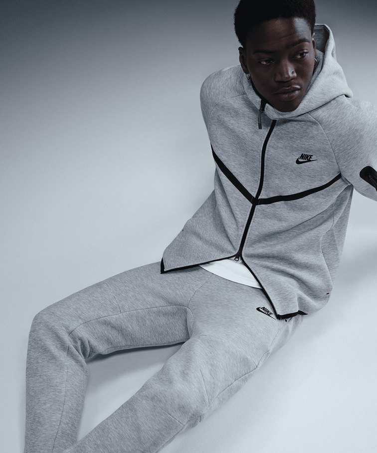 Nike Tech Fleece Eşofman Takımı Gri - Görsel 2