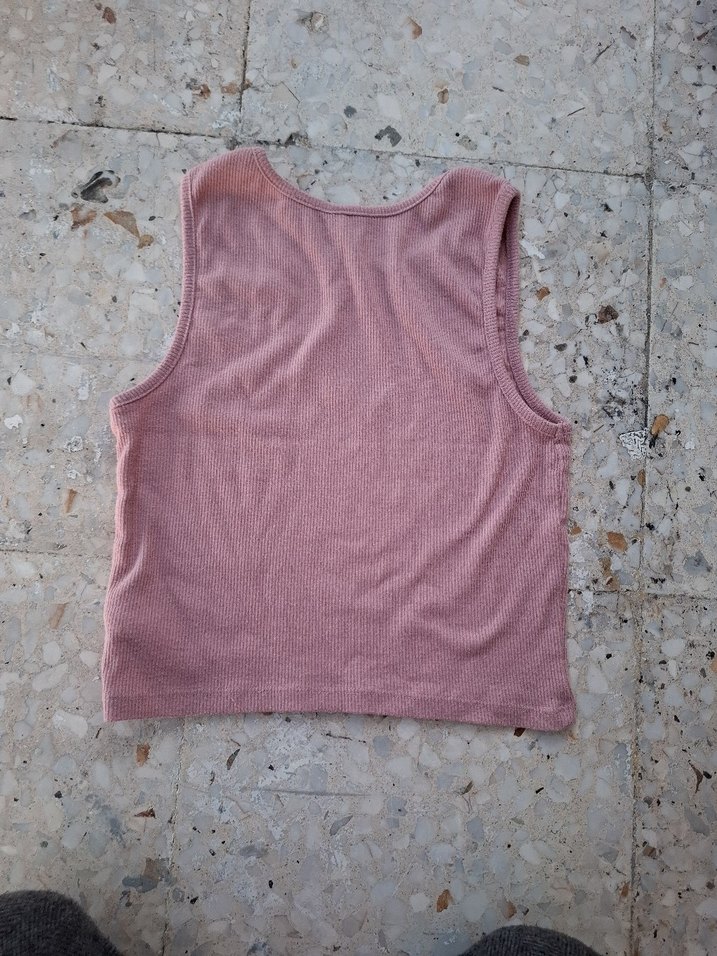 Pembe Baskılı Kız Çocuk t-shirt - Görsel 5