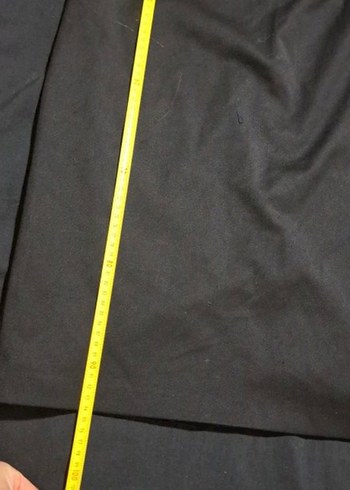 Siyah Midi Drapeli Elbise - Görsel 6