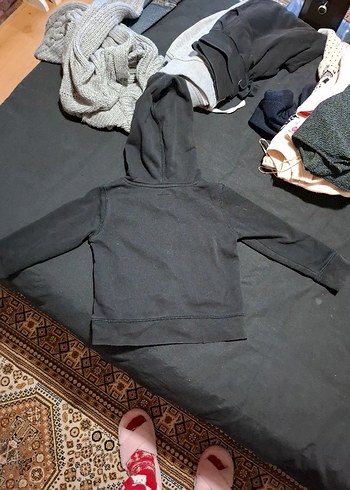 Erkek Çocuk Kapüşonlu Fermuarlı Sweatshirt - Görsel 3