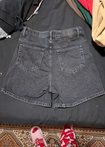 zara Kadın Kot Şort - Görsel 7