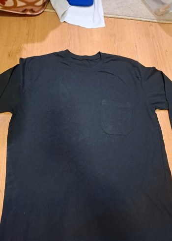 Siyah Erkek Uzun Kollu Basic Tişört - Görsel 2