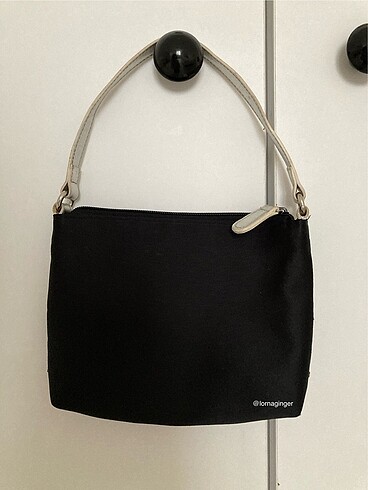 Beden siyah Renk Nine west taşlı vintage mini saten gece çantası