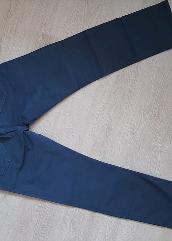 33 Beden Erkek Lacivert Regular Fit Denim Pantolon