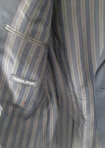 Düğmeli Erkek Siyah Ceket - Görsel 7