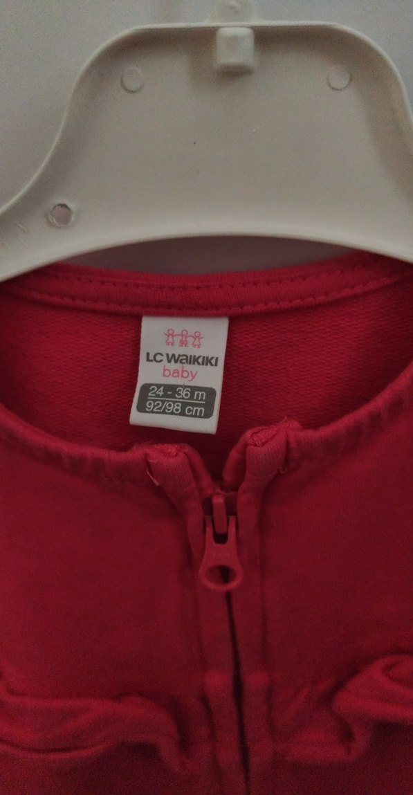 Kız Çocuk Pembe Fırfırlı Kolsuz Yelek - Görsel 3