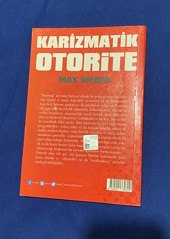 Karizmatik Otorite - Max Weber Kitabı