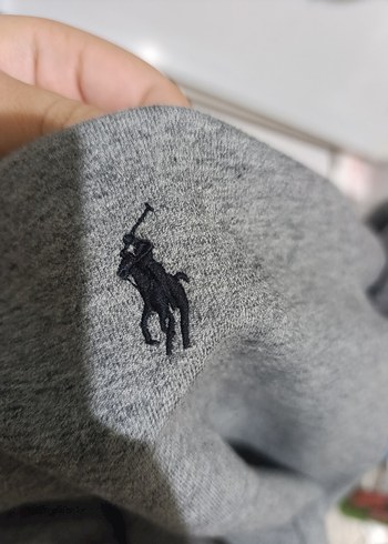 Gri Fermuarlı Ralph Lauren Ceket - Görsel 4