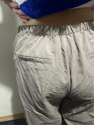 l Beden yeşil Renk zara L beden askeri yeşil paraşüt pantolon