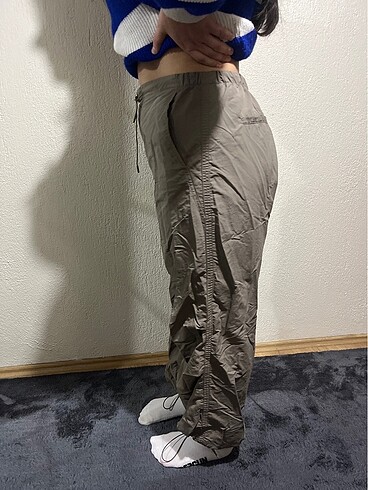 Zara zara L beden askeri yeşil paraşüt pantolon