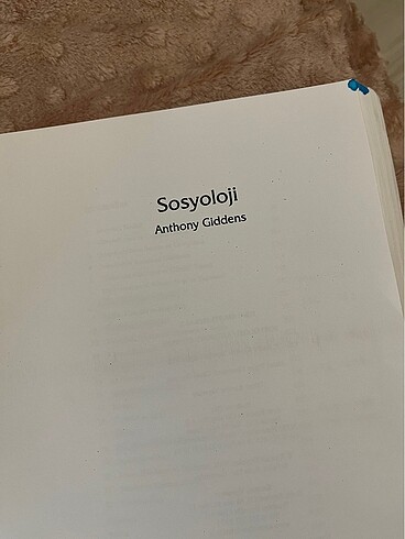 anthony giddens sosyoloji kitabi ciktisi
