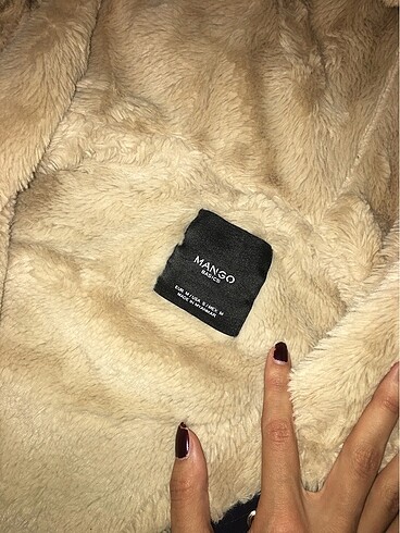 Mango Mango gece mavisi şişme mont