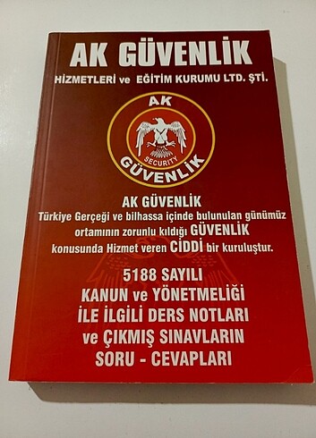 AK GÜVENLİK SORU CEVAP Kitap - Görsel 2