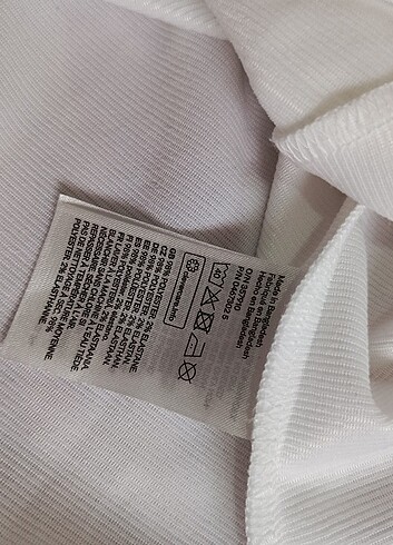s Beden beyaz Renk H&M MARKA PLAJ ELBİSESİ 