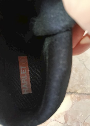 Siyah Bağcıklı bayan bot - Görsel 3