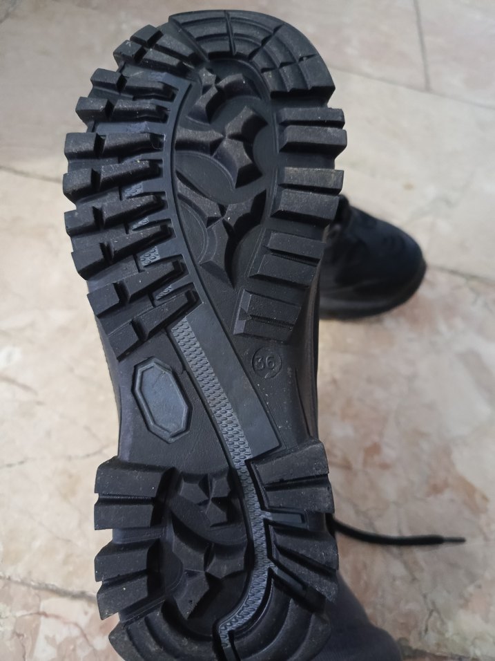 Siyah Bağcıklı bayan bot - Görsel 4