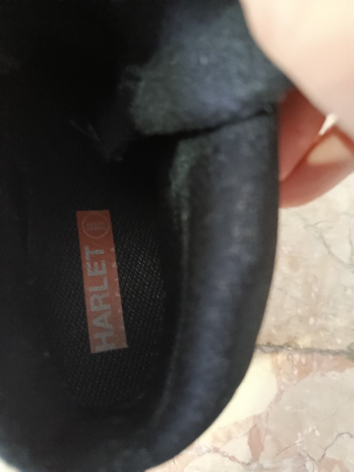 Siyah Bağcıklı bayan bot - Görsel 3