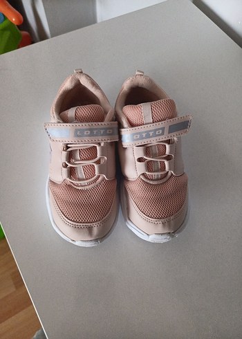 Kız Çocuk Pembe Cırt Cırtlı Spor Ayakkabı - Görsel 2