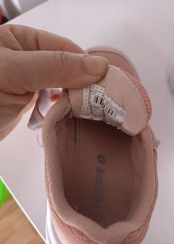 Kız Çocuk Pembe Cırt Cırtlı Spor Ayakkabı - Görsel 3