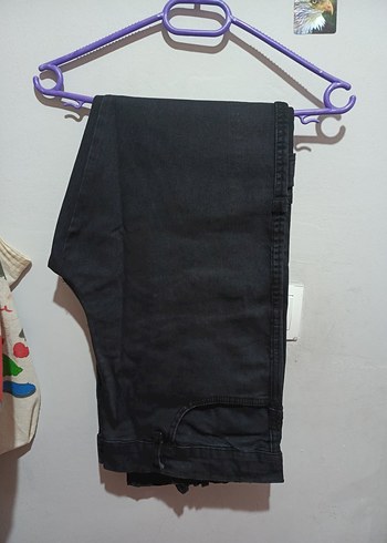 Erkek Siyah Regular Fit Rahat Pantolon
