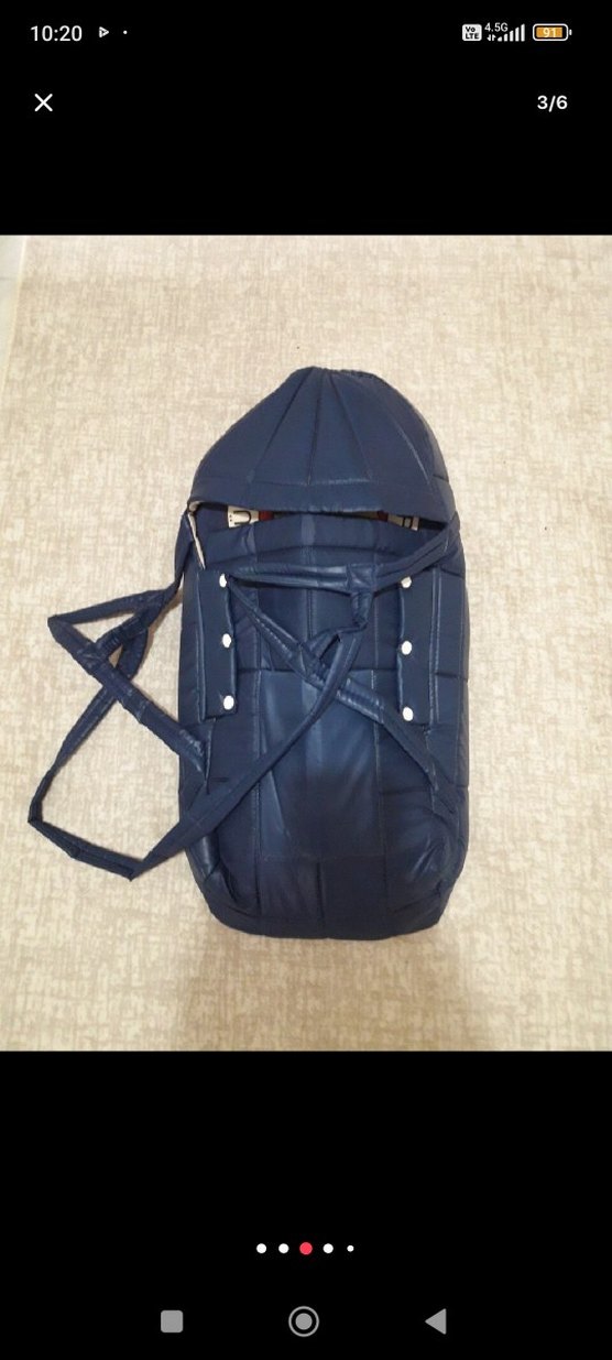 Lacivert Portbebe Ana Kucağı - Görsel 3