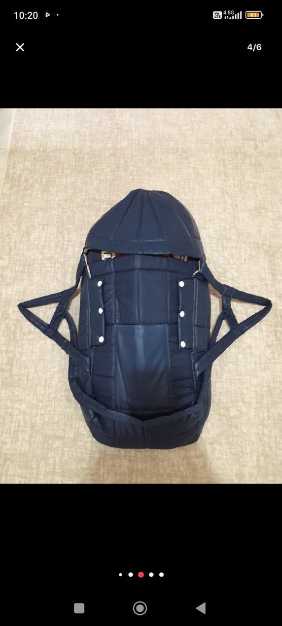 Lacivert Portbebe Ana Kucağı - Görsel 4