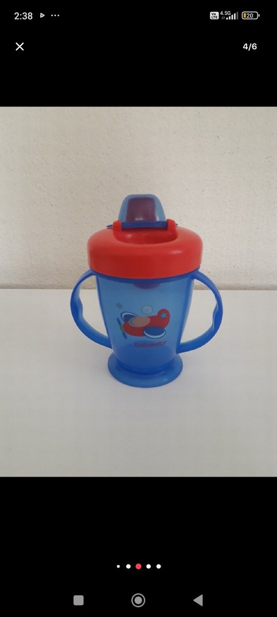 Bebedor Mavi Bebek Bardağı - Görsel 4