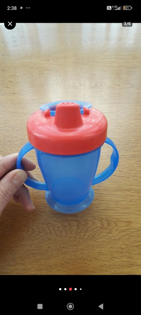 Bebedor Mavi Bebek Bardağı - Görsel 3