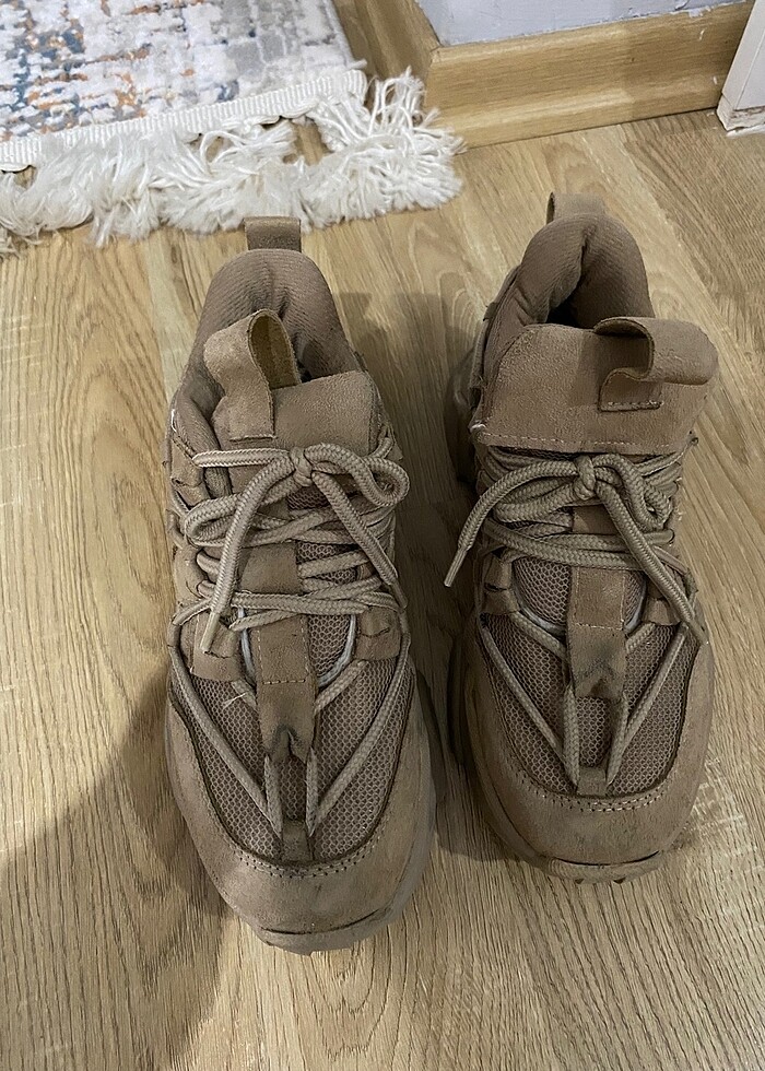 Kalın topuk spor ayakkabı - Görsel 2