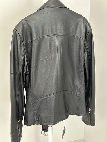 Orjinal TAMER TANCA deri mont - Görsel 5