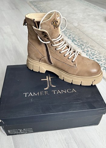 Bej Süet erkek bot TAMER TANCA - Görsel 2
