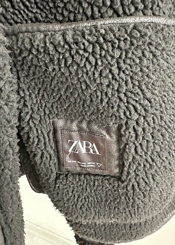 Kürk Detaylı Siyah Deri Biker Ceket - Görsel 9